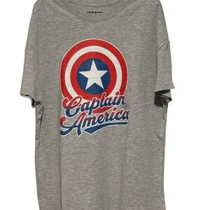 Captain America Marvel Graphic T-Shirt  Size XL